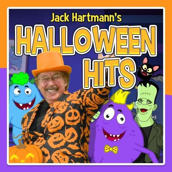 Cover art for Jack Hartmann's Halloween Hits